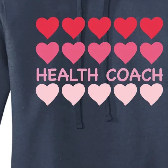 Valentines Day Fitness Health Coach Gift Women's Pullover Hoodie