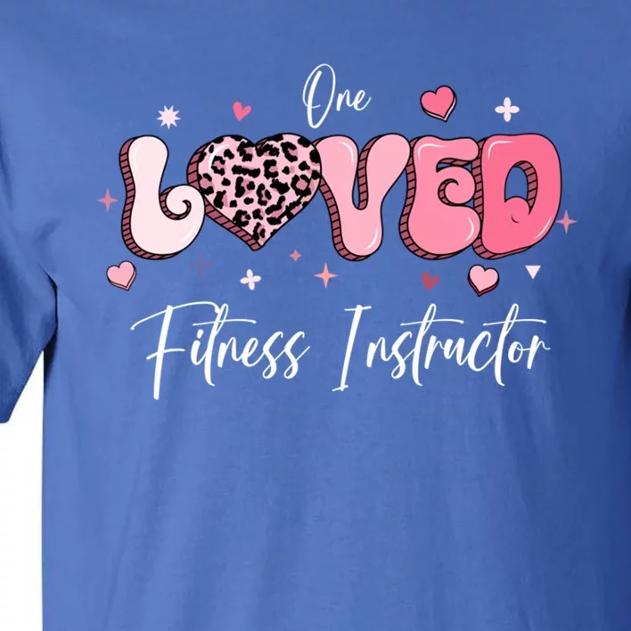 Valentines Day Fitness Instructor Gift Tall T-Shirt