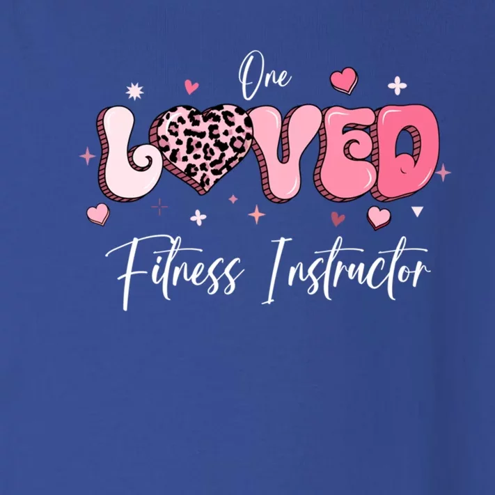 Valentines Day Fitness Instructor Gift Toddler Long Sleeve Shirt