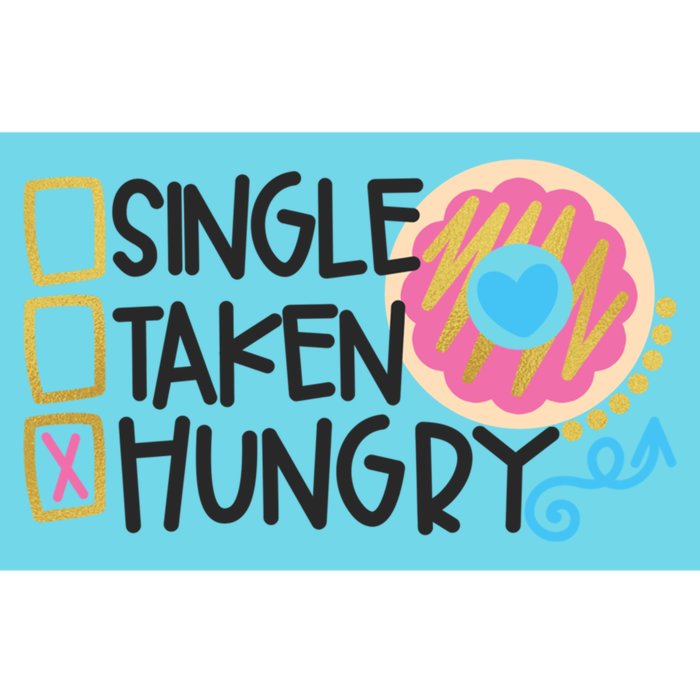 Valentine's Donut Funny Hungry Galentine's Day Cute Outfit Gift Bumper Sticker