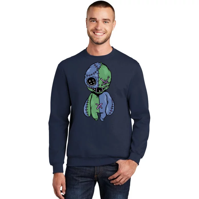 Vodoo Doll Funny Creepy Tall Sweatshirt