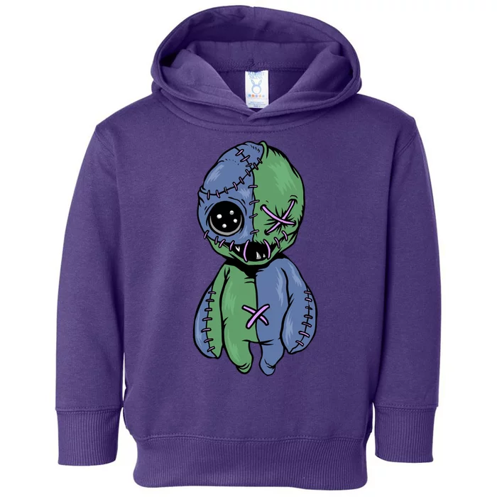 Vodoo Doll Funny Creepy Toddler Hoodie