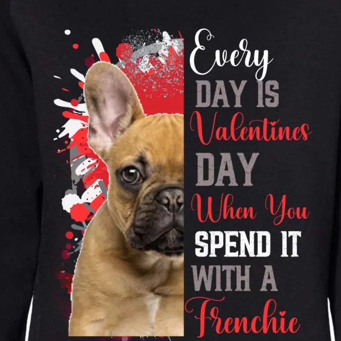 Valentines Day Frenchie Mom Mother French Bulldog Mum Mummy Great Gift Womens California Wash Sweatshirt