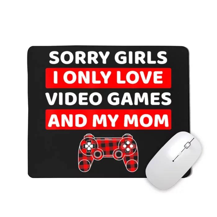 Valentines Day For Video Games Funny Gamer Mousepad