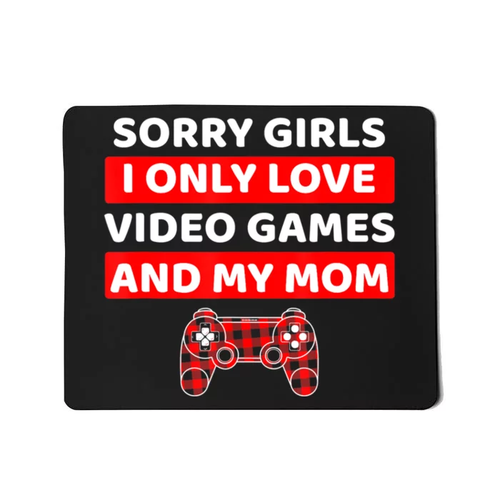 Valentines Day For Video Games Funny Gamer Mousepad