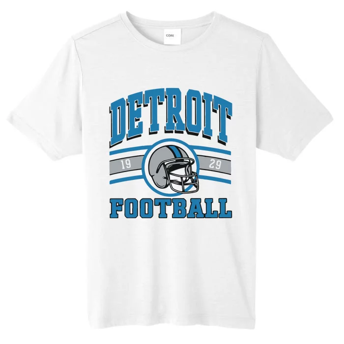 Vintage Detroit Football ChromaSoft Performance T-Shirt