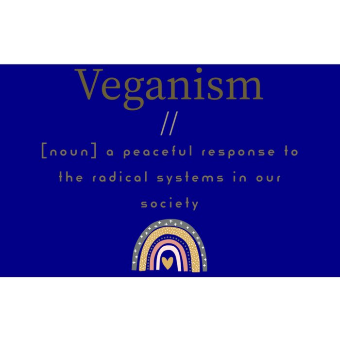 Veganism Definition For Passionte Vegans Veganism Activism Gift Bumper Sticker