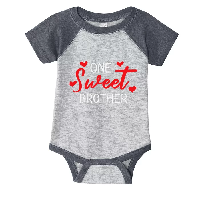 Valentines Day For Brother Matching Family Infant Baby Jersey Bodysuit