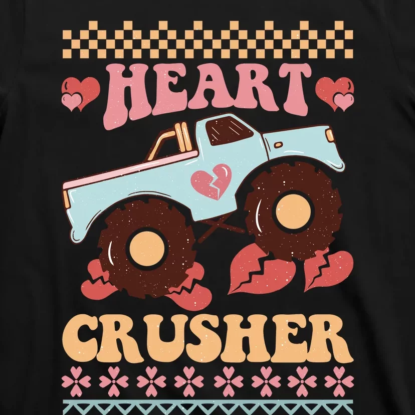 Valentine's Day Funny Heart Crusher Ugly Sweater T-Shirt