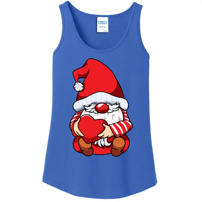 Valentines Day Gnome Love Funny Gift Ladies Essential Tank