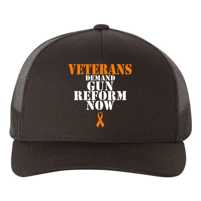 Veterans Demand Gun Reform Now Anti Gun Violence Yupoong Adult 5-Panel Trucker Hat