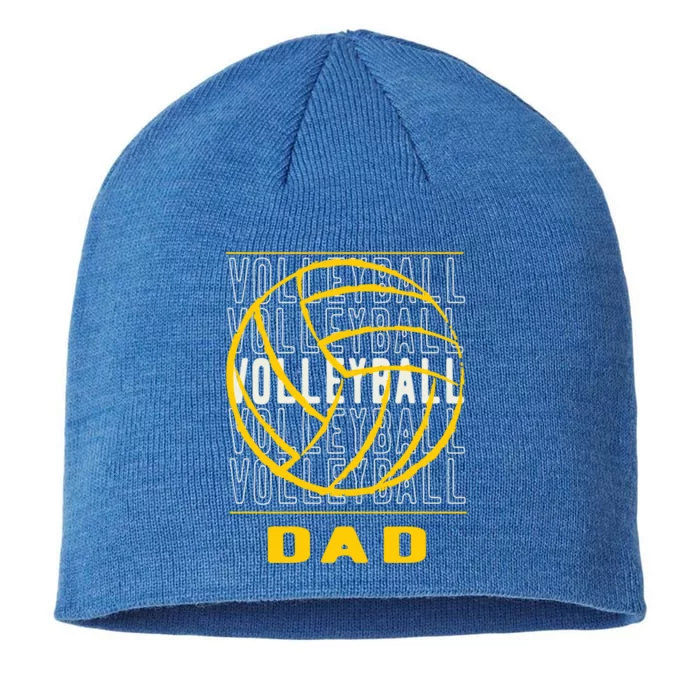 Volleyball Dad Great Gift 8 1/2in Sustainable Knit Beanie