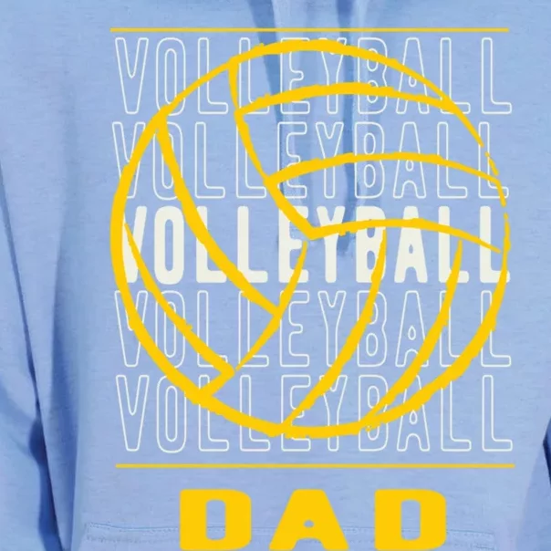 Volleyball Dad Great Gift Unisex Surf Hoodie