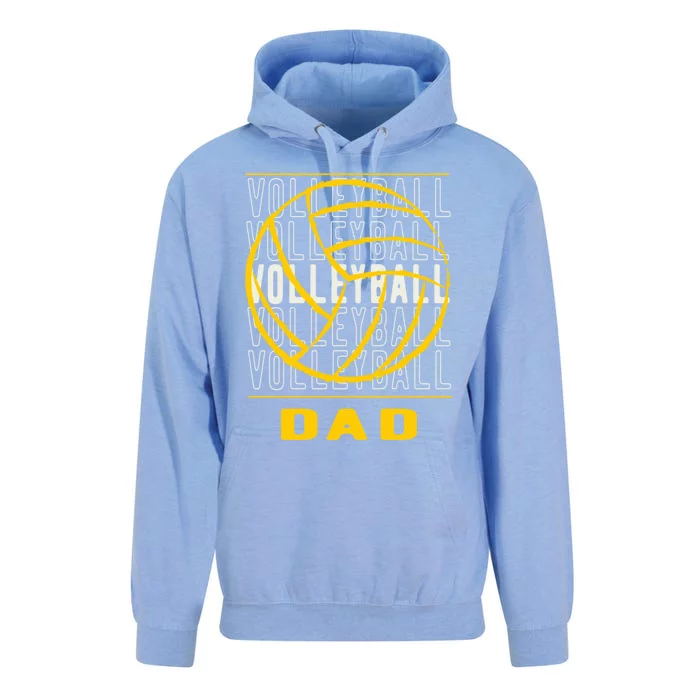 Volleyball Dad Great Gift Unisex Surf Hoodie