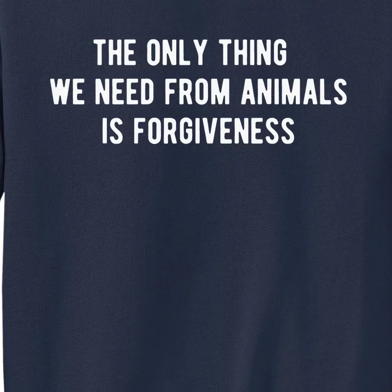 Vegan Design Gift For Animal Rights And Meatless Veganism Sweatshirt