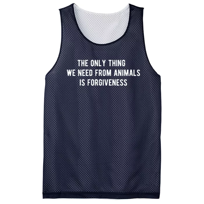 Vegan Design Gift For Animal Rights And Meatless Veganism Mesh Reversible Basketball Jersey Tank