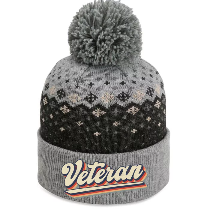 Veterans Day Gift The Baniff Cuffed Pom Beanie