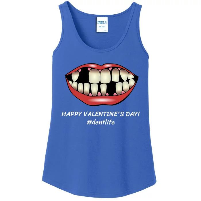 Valentine's Day Gift For Dental Life Love Teeth Dentist Cute Gift Ladies Essential Tank