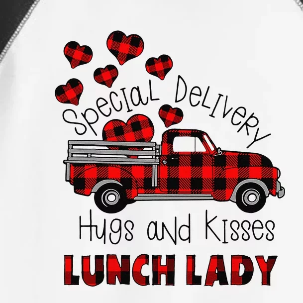 Valentine's Day Greeting Special Delivery Hugs Kisses Love Toddler Fine Jersey T-Shirt