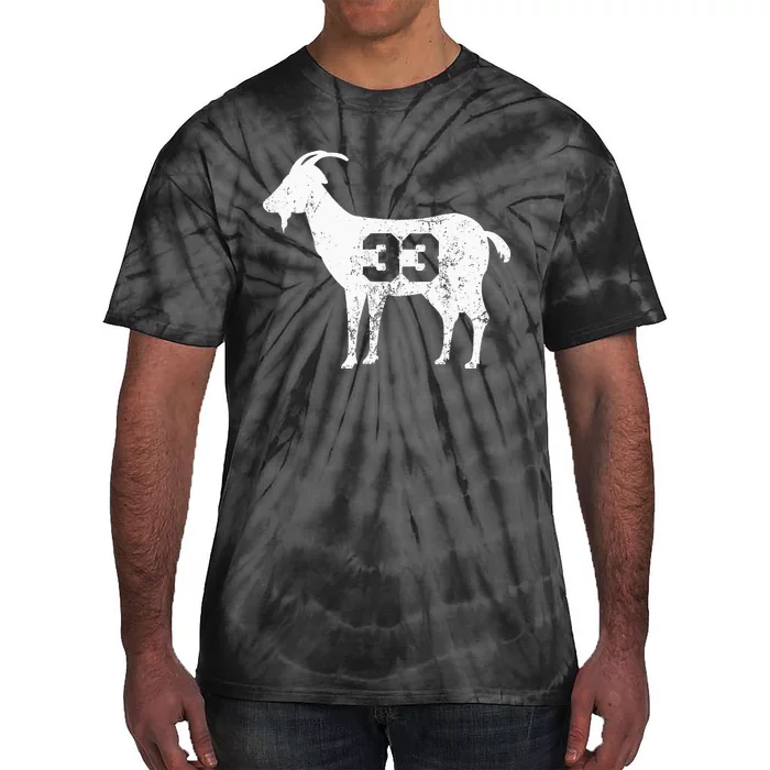 Vintage Distressed Goat 33 Tie-Dye T-Shirt