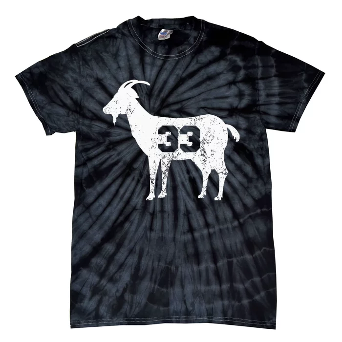 Vintage Distressed Goat 33 Tie-Dye T-Shirt