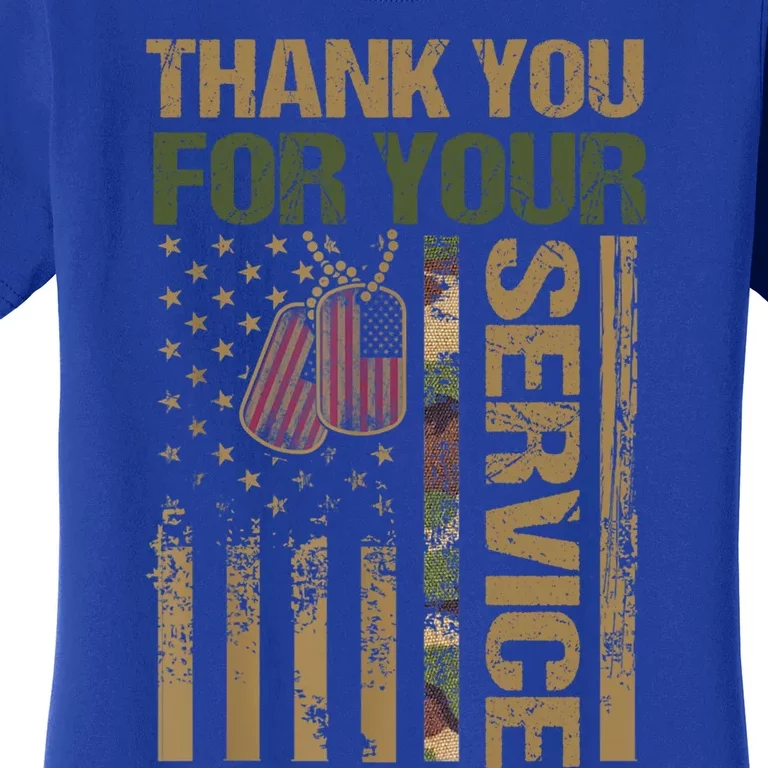 Veterans Day Gift Thank You Veterans Memorials Day Cute Gift Women's T-Shirt