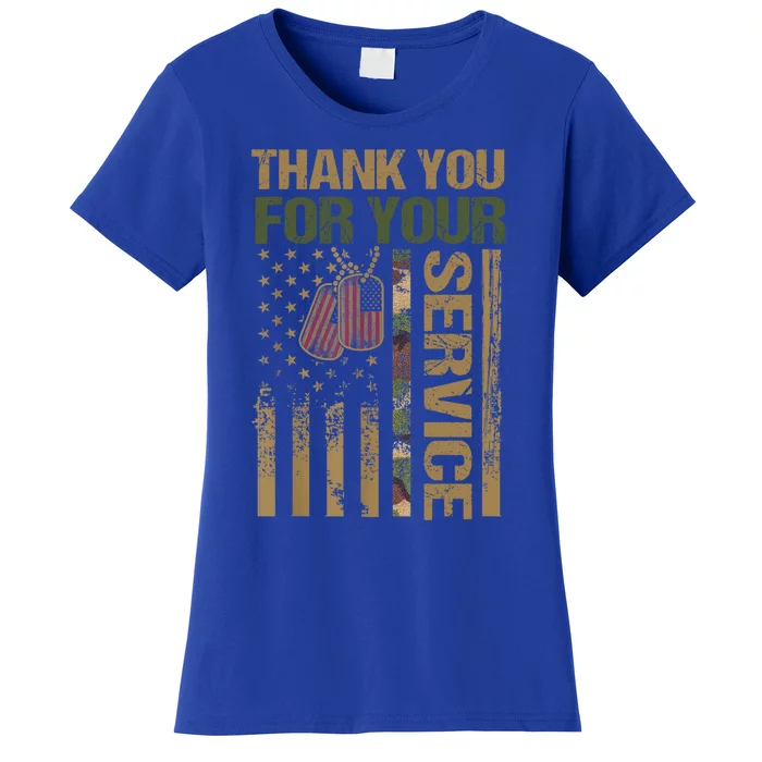 Veterans Day Gift Thank You Veterans Memorials Day Cute Gift Women's T-Shirt