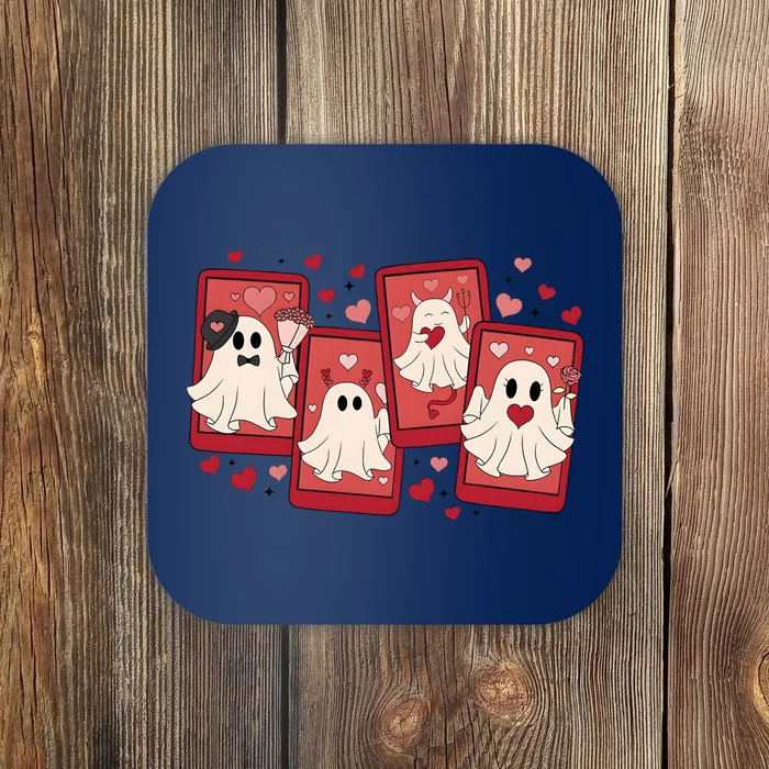 ValentineS Day Ghost Be My Boo Coaster