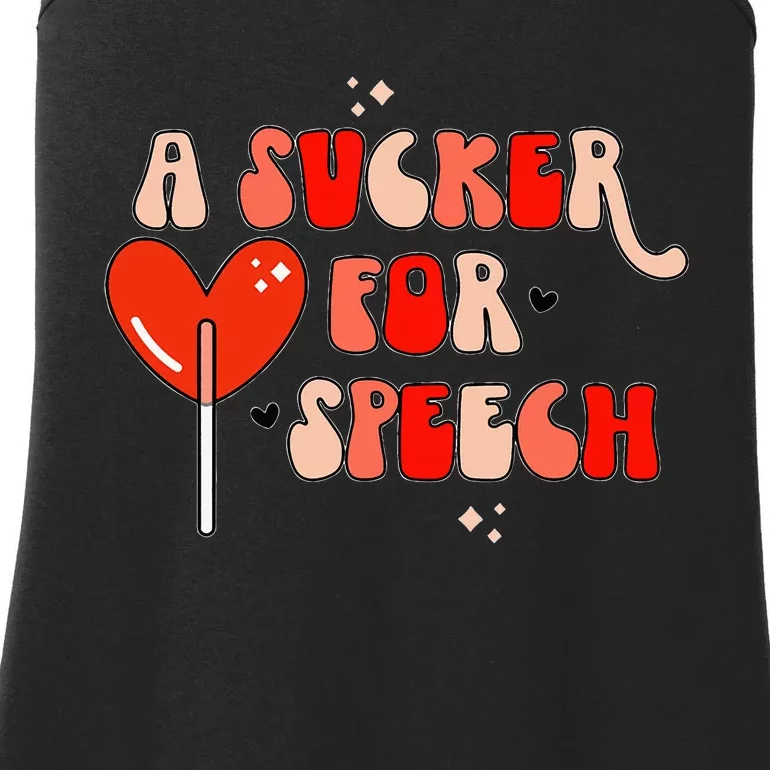 Valentine's Day Gift for Speech Therapy Pathologists Ladies Essential Tank