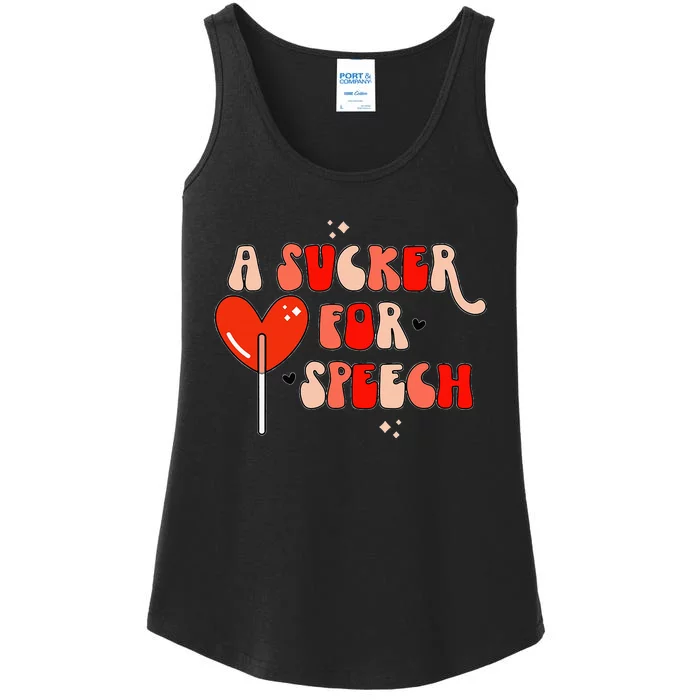 Valentine's Day Gift for Speech Therapy Pathologists Ladies Essential Tank