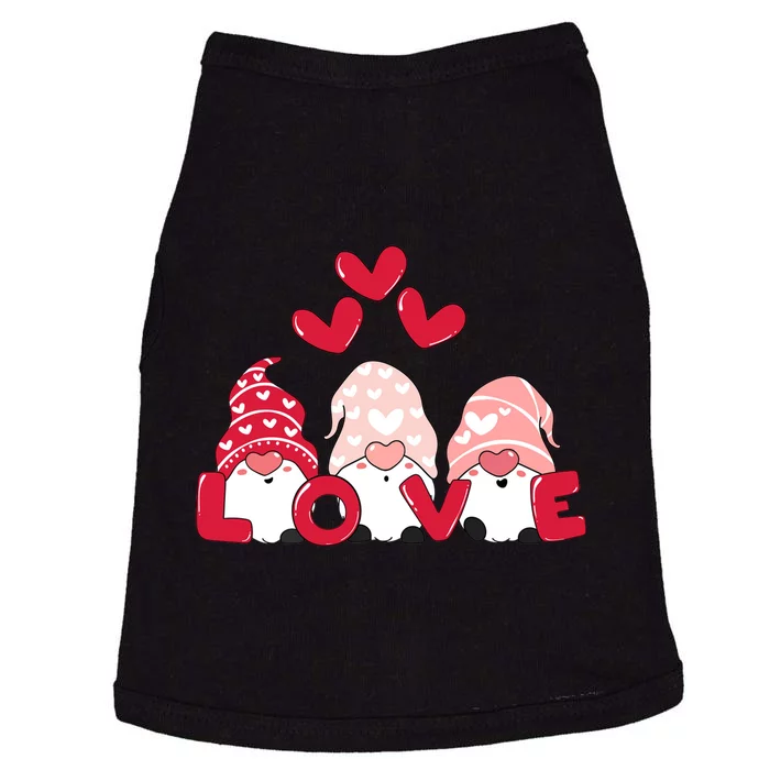 Valentines Day Gnomes Doggie Tank