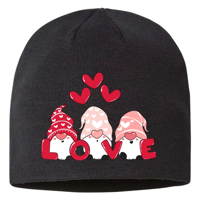 Valentines Day Gnomes 8 1/2in Sustainable Knit Beanie