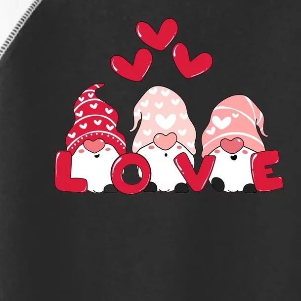 Valentines Day Gnomes Toddler Fine Jersey T-Shirt