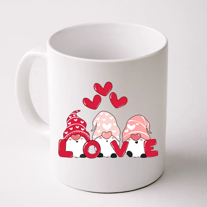 Valentines Day Gnomes Front & Back Coffee Mug