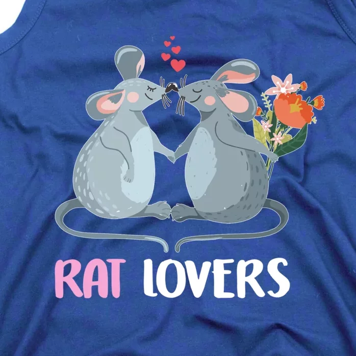 Valentine Day Gift Funny Rat Gift For Rat Lovers Gift Tank Top