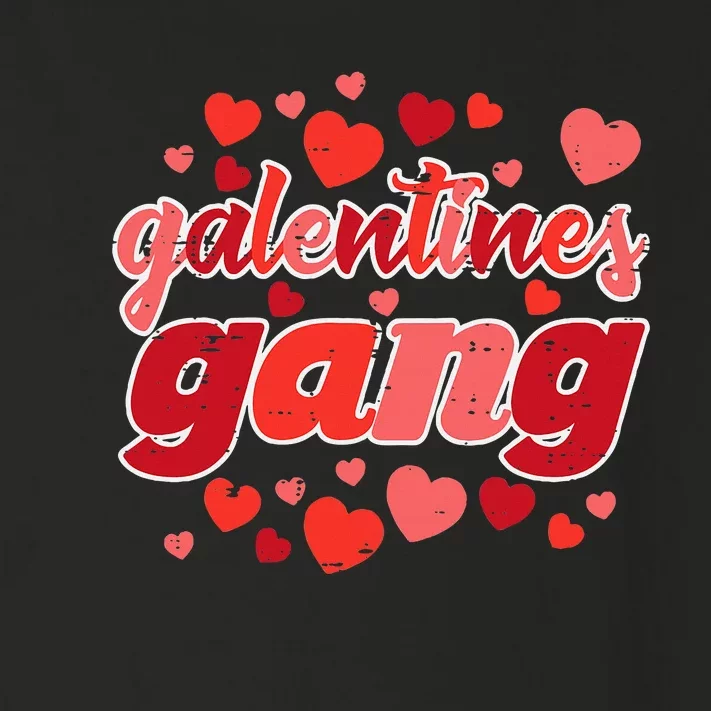 Valentines Day Galentines Gang Funny Valentine Toddler Long Sleeve Shirt