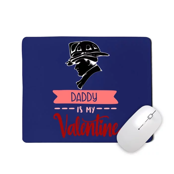 Valentine's Day Gift From Dad Funny Gift Fire Father Great Gift Mousepad