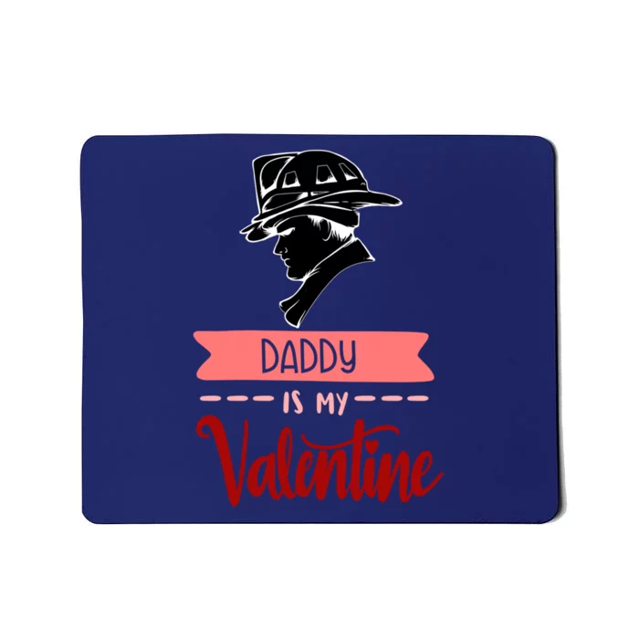 Valentine's Day Gift From Dad Funny Gift Fire Father Great Gift Mousepad