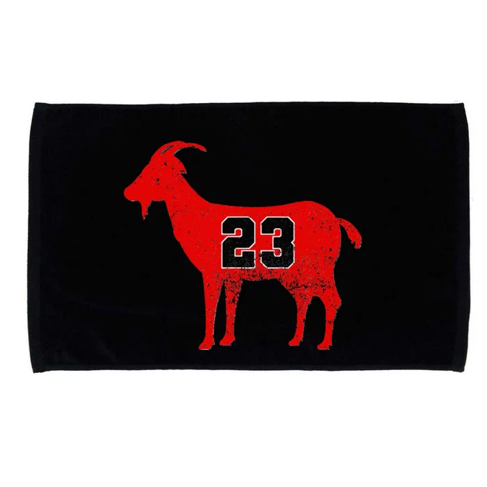 Vintage Distressed GOAT 23 Apparel Short Sleeve Microfiber Hand Towel