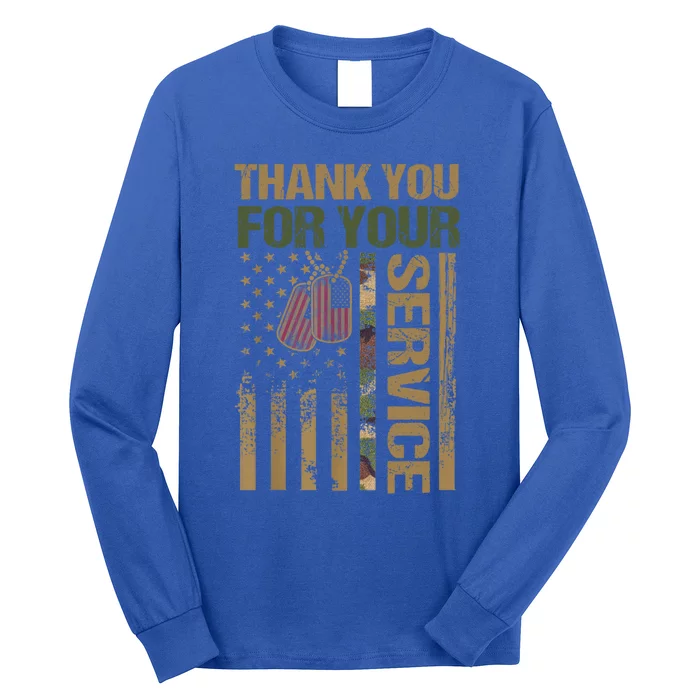 Veterans Day Gift Thank You Veterans Memorials Day Cute Gift Long Sleeve Shirt