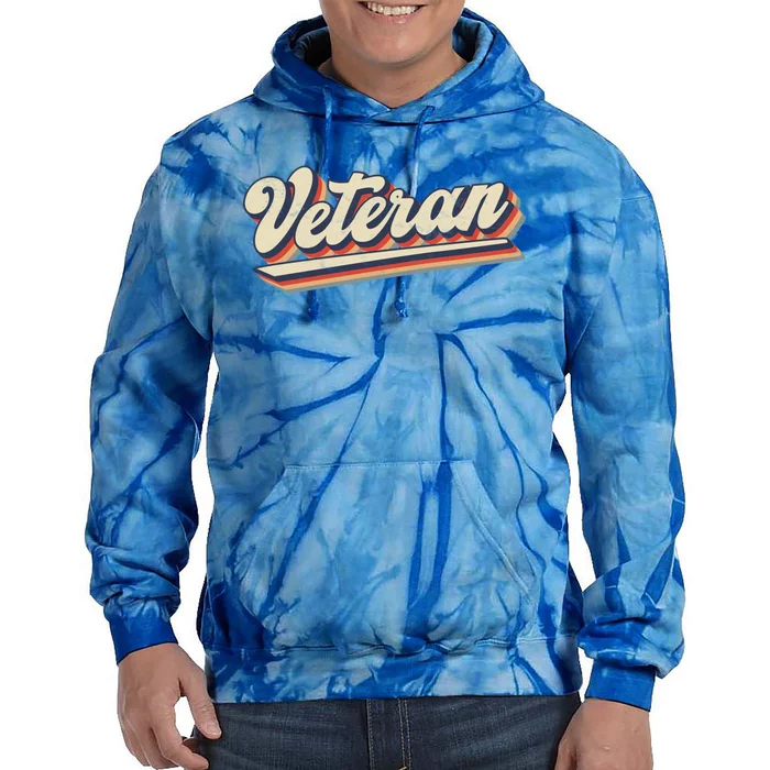 Veterans Day Great Gift Tie Dye Hoodie