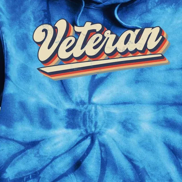 Veterans Day Great Gift Tie Dye Hoodie