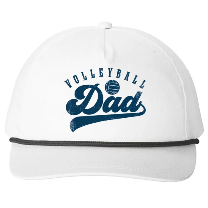 Volleyball Dad Gifts Daddy Father's Day Snapback Five-Panel Rope Hat