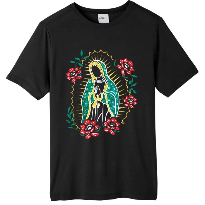 Virgen De Guadalupe ChromaSoft Performance T-Shirt