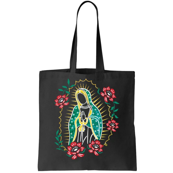 Virgen De Guadalupe Tote Bag