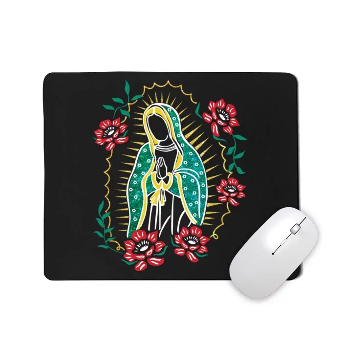 Virgen De Guadalupe Mousepad