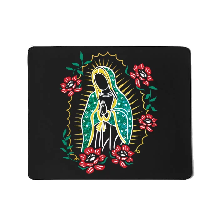 Virgen De Guadalupe Mousepad