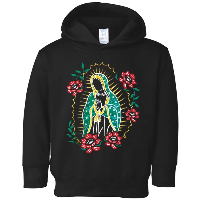 Virgen De Guadalupe Toddler Hoodie