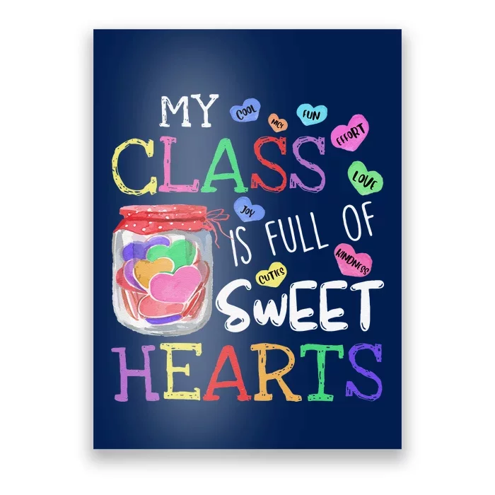 Valentines Day Gift For Teachers Cute Valentines Teacher Cute Poster