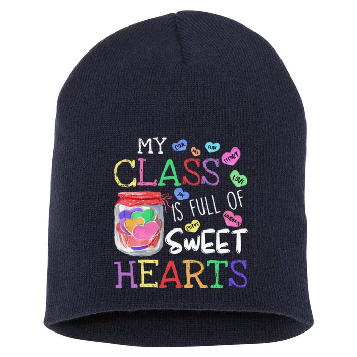 Valentines Day Gift For Teachers Cute Valentines Teacher Cute Short Acrylic Beanie